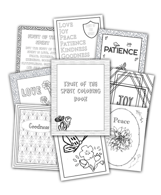 Fruit of the Spirit Coloring Book